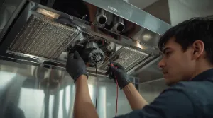 chimney motor repair and noise issue solution in Sector 2, Noida