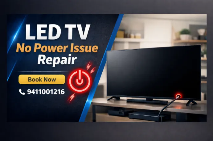 Videocon LED TV no power issue repair in Meerut