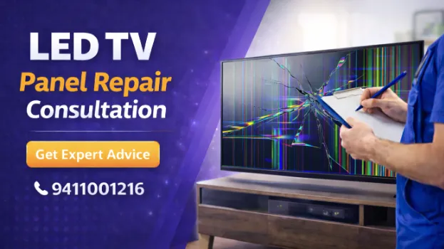 Videocon LED TV panel repair consultation in Meerut