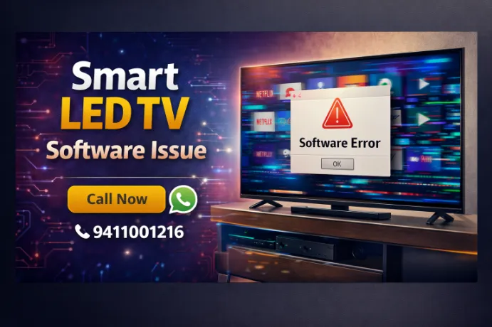 Videocon smart TV software issue repair in Meerut