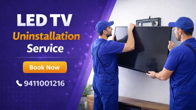 Videocon LED TV uninstallation service in Meerut