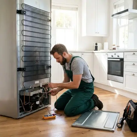Bluestar Refrigerator Not Cooling Repair Noida - Bluestar Smart Inverter Compressor PCB Repair
